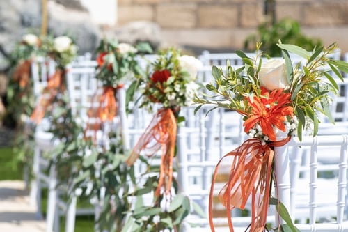 Evento estilo tropical exuberante